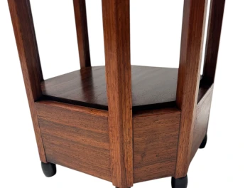 Art Deco Amsterdamse School Side Table, 1920s